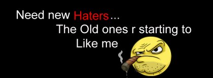 Need New Haters Facebook Covers
